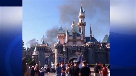 Massive fire breaks out at Disneyland park